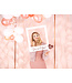 Bruiloft foto props - rosegoud - 12 stuks