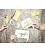 Bruiloft fotoprops Goud | 10 stuks