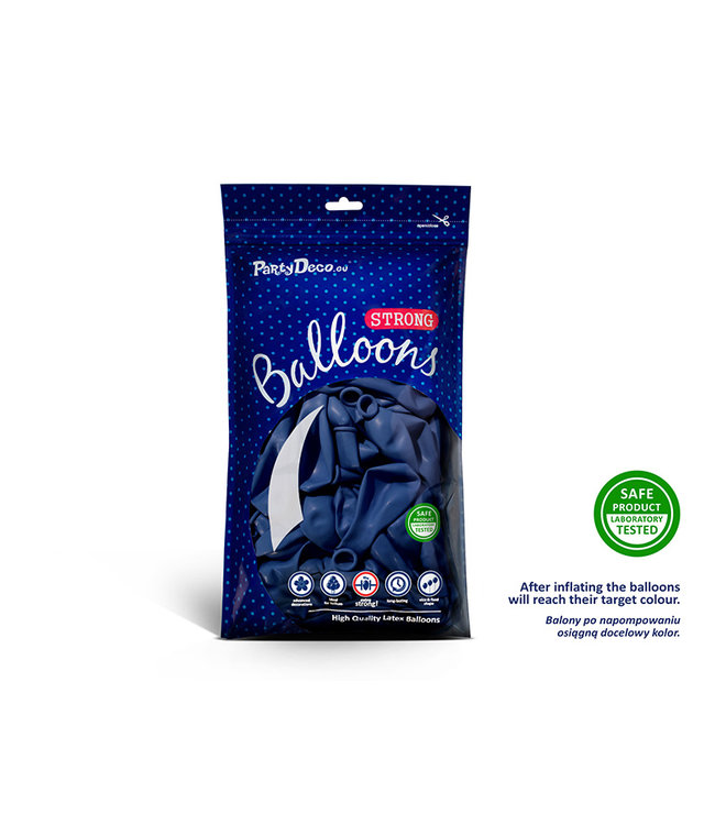 Ballonnen blauw | 14" = 30cm | 100 stuks