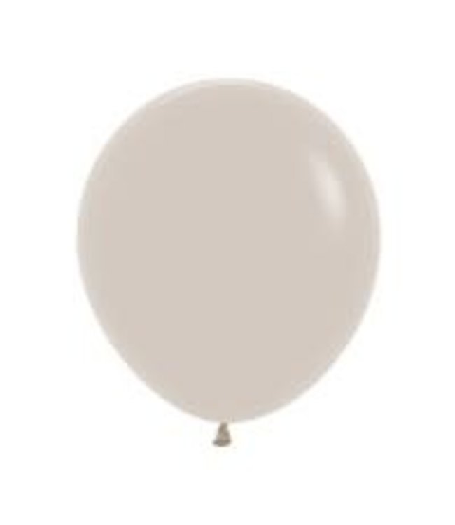 Sempertex Reuzeballon white sand | 45 cm = 18" | 1 stuk
