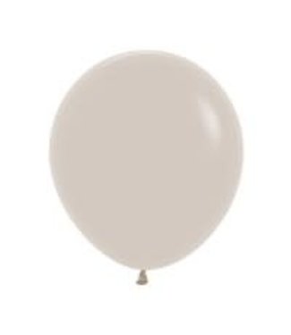 Sempertex Reuzeballonnen white sand | 45 cm = 18" | zak 25 stuks