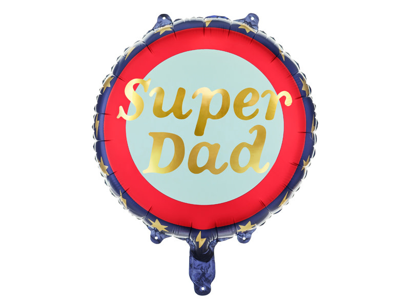 Folieballon Super Dad - 45 cm
