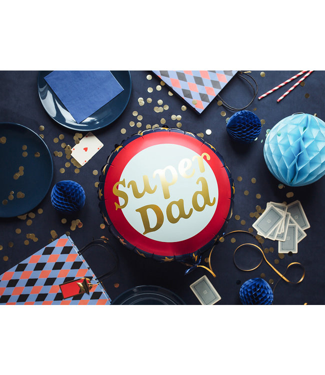 Folieballon Super Dad - 45 cm