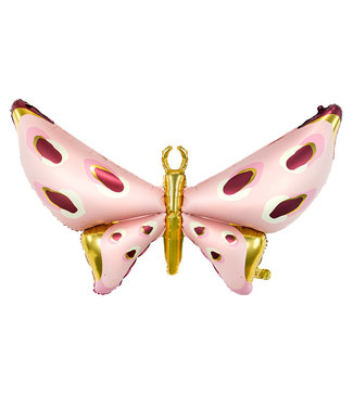 PartyDeco Folieballon vlinder - 120 cm