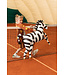 PartyDeco Folieballon zebra - 115 cm