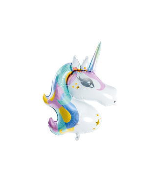 PartyDeco Folieballon Unicorn XL | 90 cm