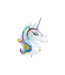 PartyDeco Folieballon Unicorn XL | 90 cm