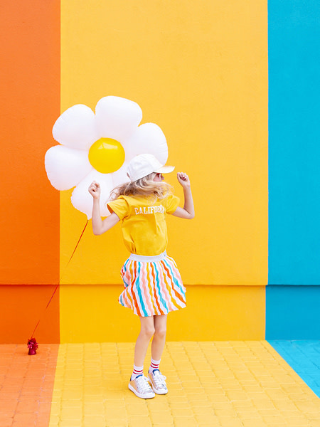 Folieballon Madeliefje - 103cm