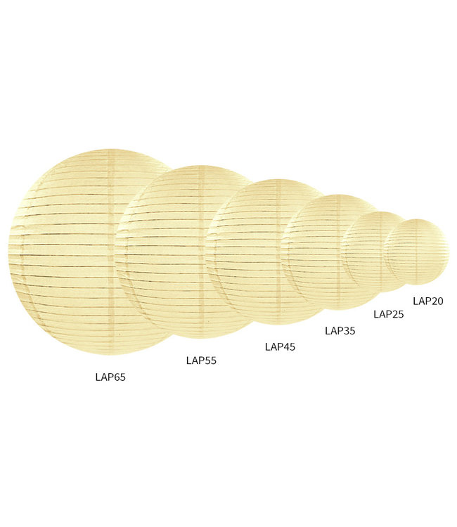 Lampion ivoor XL - 35 cm