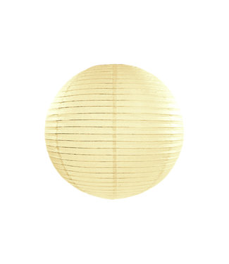 PartyDeco Lampion ivoor XL - 35 cm