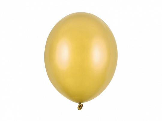 Ballonnen metallic goud- zak 100