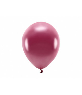 Strong Balloons Ballonnen bordeaux metallic - zakje 5 stuks