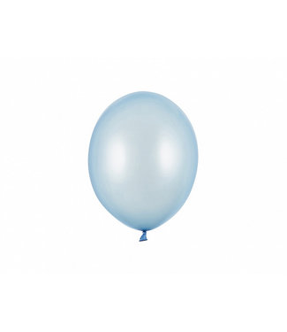 Strong Balloons Ballonnen babyblauw metallic | 5 stuks