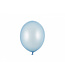 Strong Balloons Ballonnen babyblauw metallic - zakje 5 stuks