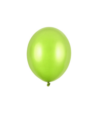 Strong Balloons Ballonnen Limegreen metallic | 30 cm |  5 stuks