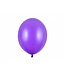 Strong Balloons Ballonnen paars metallic - zakje 5 stuks