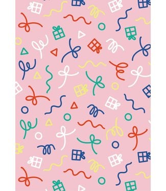 The art of giving OUTLET Cadeaupapier Pink Party
