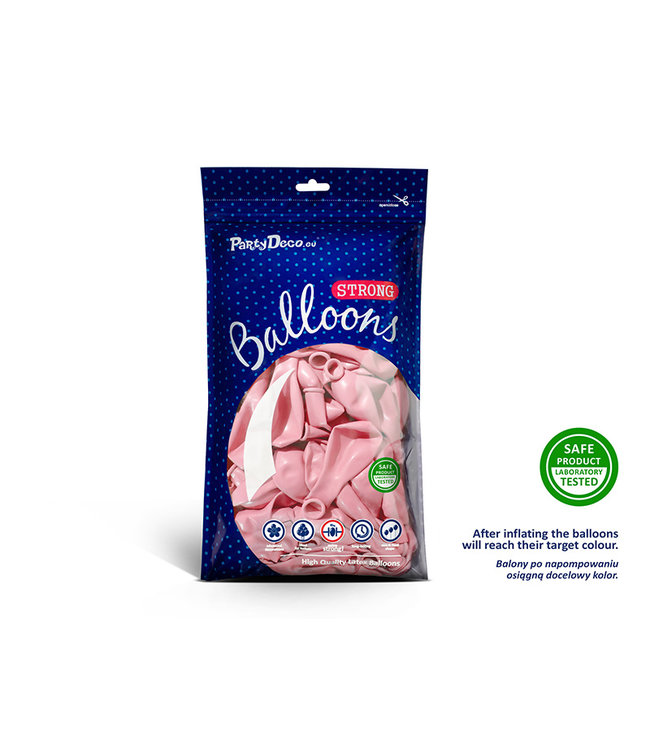 Ballonnen Pale pink | 30 cm = 14" | 100 stuks