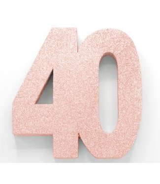 Globos OUTLET Tafeldecoratie rosegoud - 40