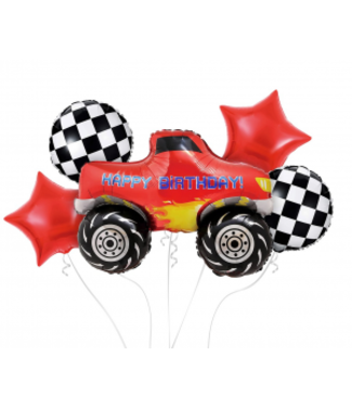 GoDan Monstertruck ballonnen set - 5 stuks