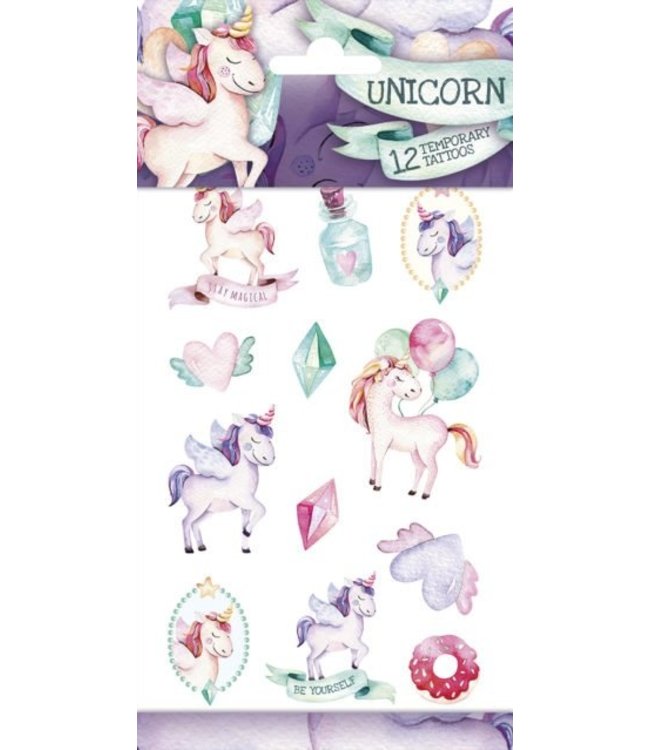 Globos Tattoos Unicorn