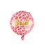 PartyDeco Folieballon Bride - Pink Leopard | 45cm