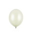 Ballonnen metallic licht ivoor - zak 100 stuks