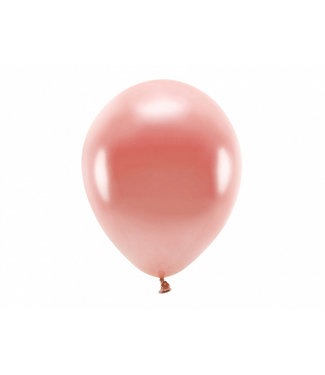 ECO Balloons OUTLET Ballonnen Oudroze - ECO RoseGoud Metallic - zak 100 stuks