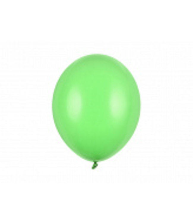 Strong Balloons Ballonnen 30cm pastel limoen groen | zak 100 stuks