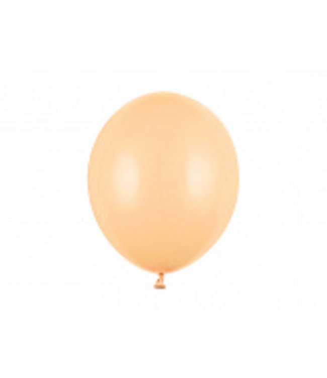 Ballonnen pastel perzik | zak 100 stuks