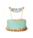 Taarttopper slinger | Happy Birthday pastel