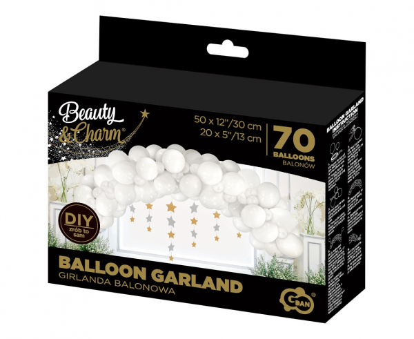 Ballonnenslinger kit - wit