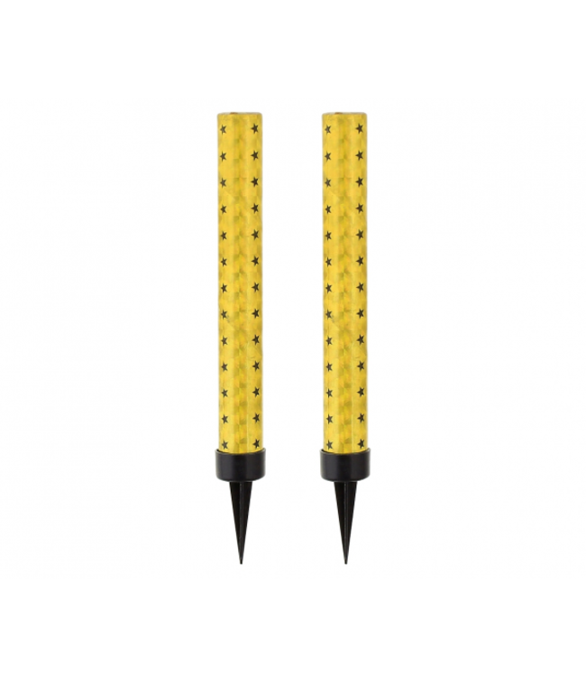 Ijsfonteinen gold stars | 2 stuks