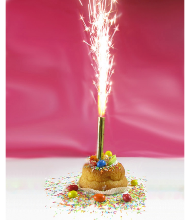 Ijsfonteinen gold stars | 2 stuks