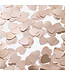 Confetti hartjes rosegoud - zakje 14 gram