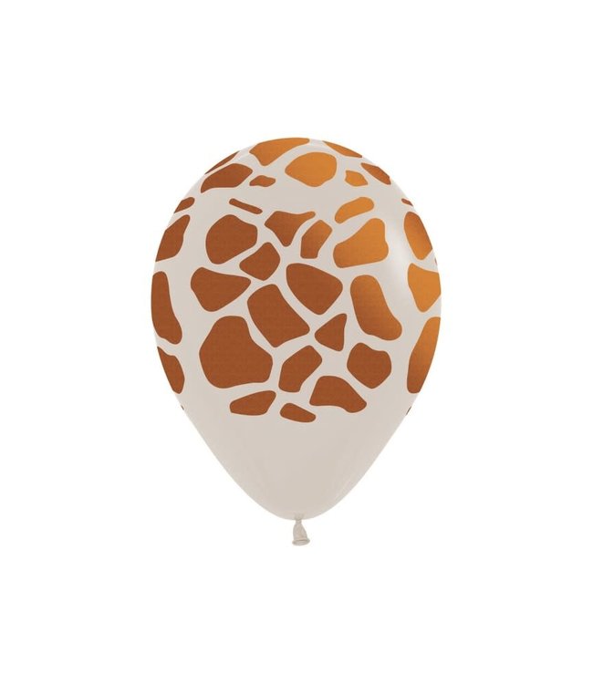 Sempertex Ballonnen Giraf / White Sand | 30 cm = 12" | zak 25 stuks