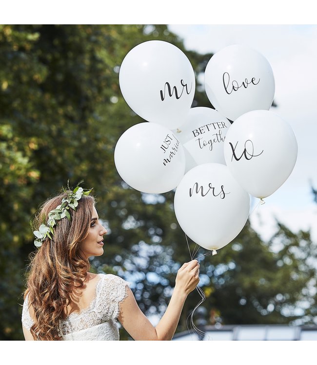 Ballonnenset Wedding | 6 stuks