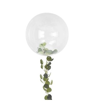 Ginger Ray Reuzeballon orbz met eucalyptus | 1 stuk | 80cm