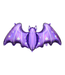 Folieballon magische vleermuis | 119,5x51 cm