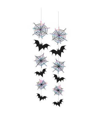 Folat Hangdecoratie Happy Halloween 70cm - 2 stuks