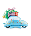 OUTLET Folieballon Kerstmis auto - 102x107 cm