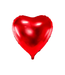 Folieballon hart XL | rood | 72x73cm