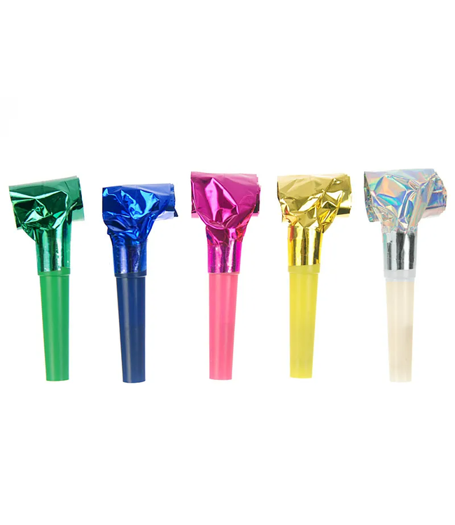 Feesttoeters holographic - 120 stuks