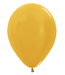 Sempertex Ballonnen Metallic Gold 12" = 30 cm | 12 stuks