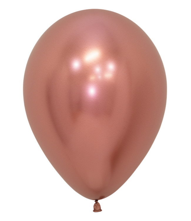 Sempertex Ballonnen reflex Rosegoud | 30 cm = 12" | 50 stuks