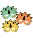 Dino Roars maskers | 6 stuks