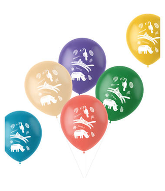 Folat OUTLET Zoo party ballonnen | 6 stuks