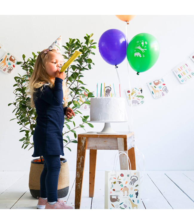 OUTLET Zoo party ballonnen | 6 stuks