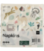 OUTLET Zoo party servetten | 20 stuks