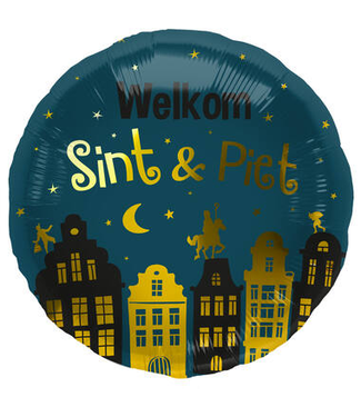 Folat Sint & Piet folieballon | 45 cm